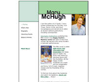 Tablet Screenshot of marymchugh.org